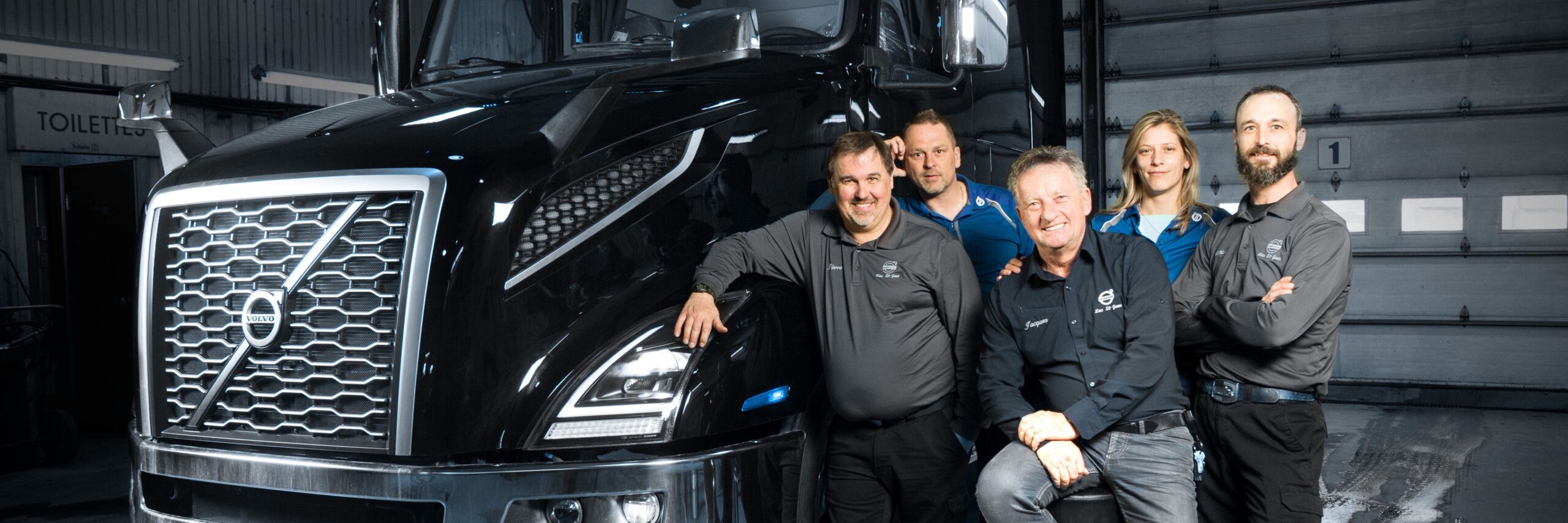 L'équipe de direction Volvo Lac St-Jean