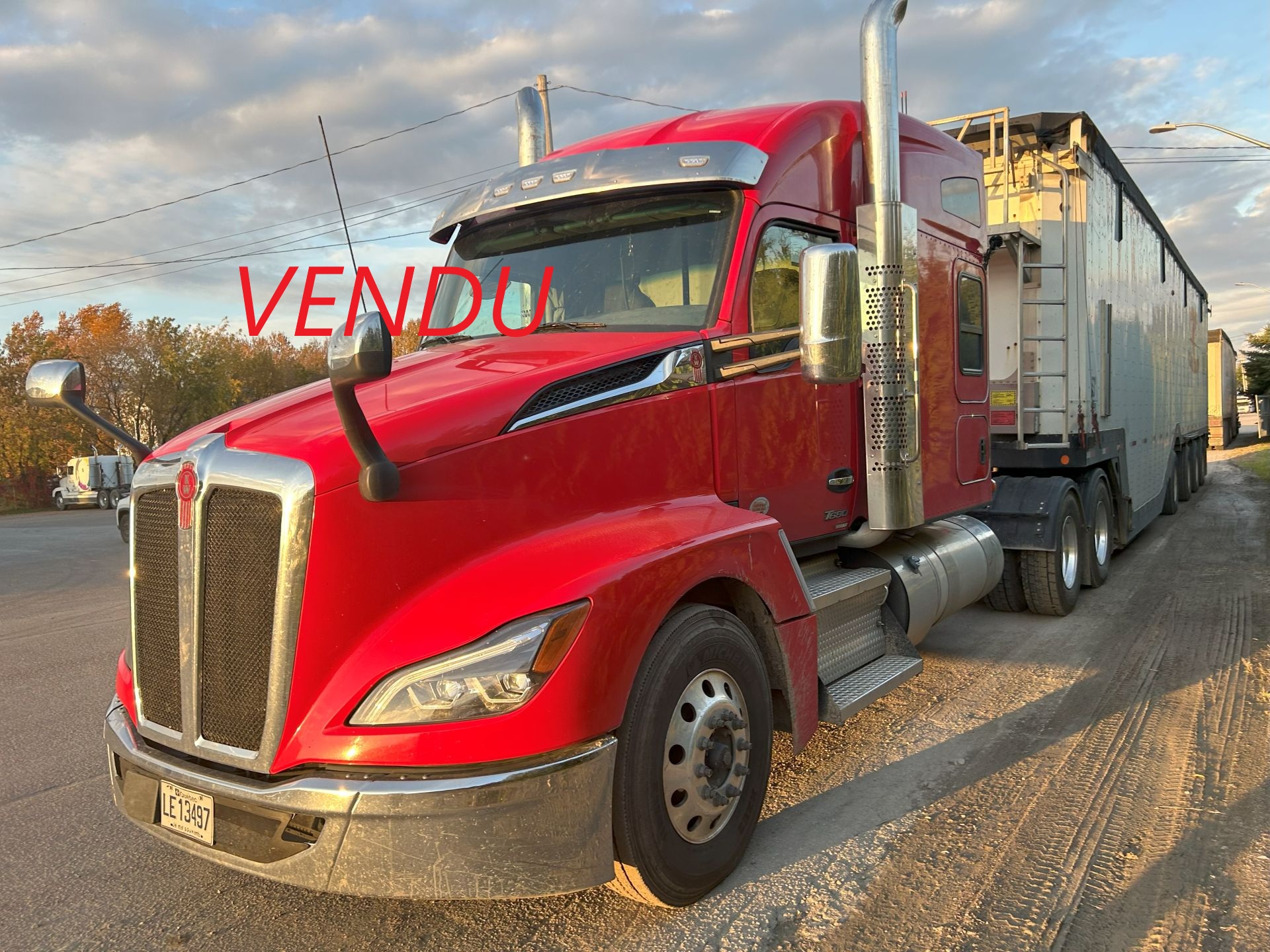 2025-KENWORTH-T680-PACCARD-MX13-510HP-TRANSMISSION-18 VITESSES-DIFF-14 600/46 000LBS-FULL LOCK-RATIO-3.73
