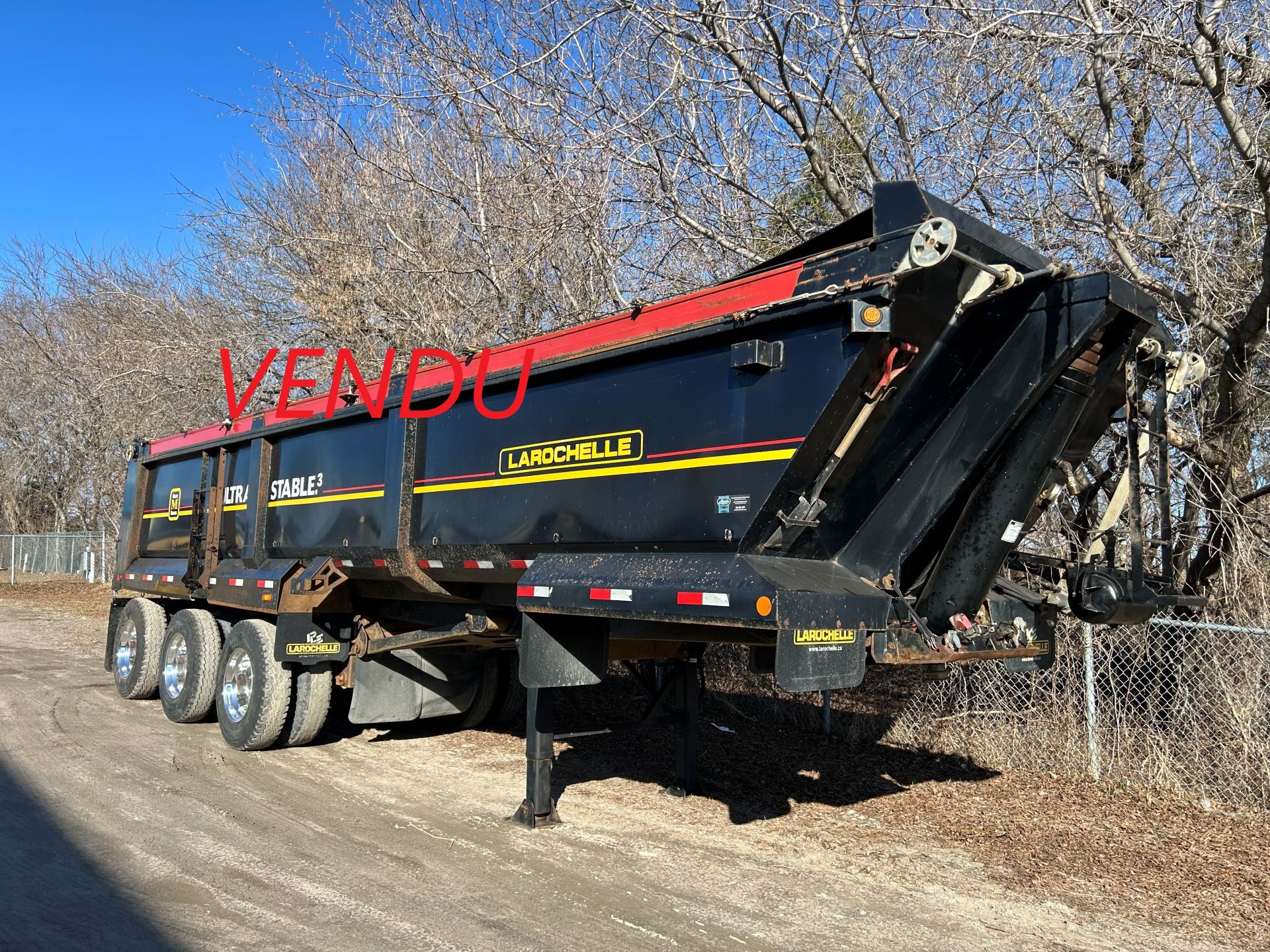 2020 REMORQUE LAROCHELLE DUMP TRAILER